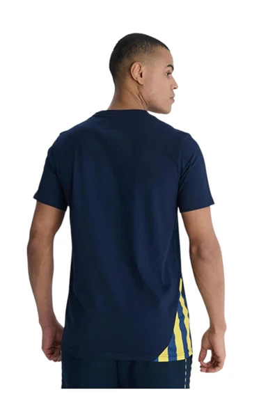 ERKEK TRIBUN ÇUBUKLU DETAYLI TSHIRT - Resim 4
