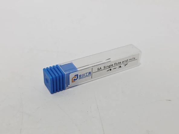 5A Tek Oluklu Karbür Freze Ucu 4x17mm - Resim 4