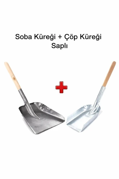 Soba Küreği  Çöp Küreği Saplı  Dayanıklı ve Pratik Kullanım ürün görseli 1