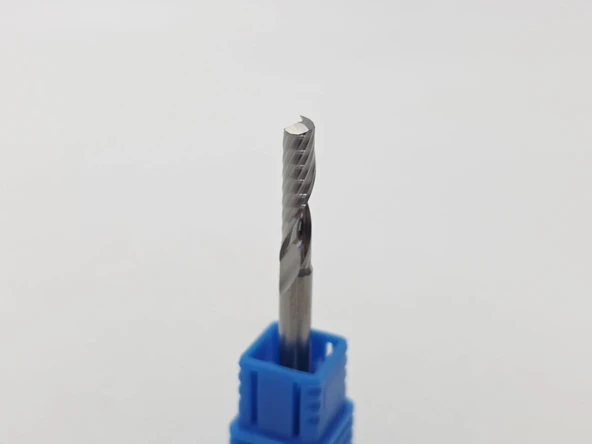 5A Tek Oluklu Karbür Freze Ucu 4x17mm - Resim 5