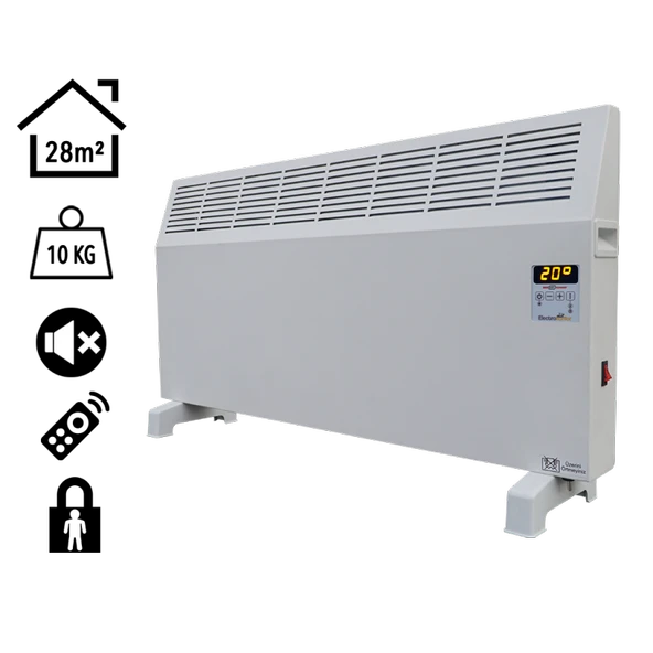 HBK2500D Heatbox Konvektör 2500W Dijital Elektrikli Isıtıcı ürün görseli 1