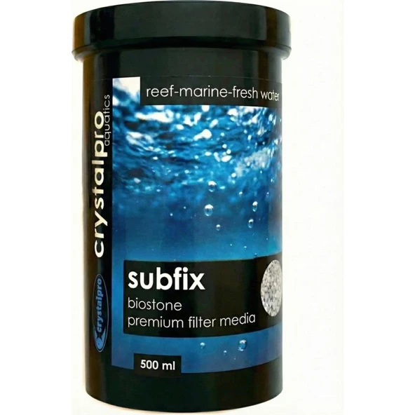 CrystalPro Subfix Biostone 500 ml Premium  Filtre Malzemesi ürün görseli 1