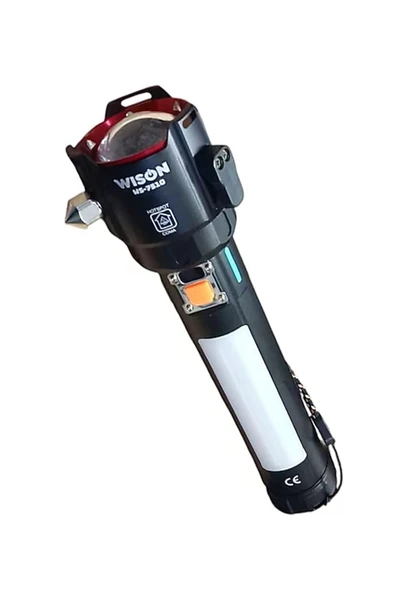 Yek Outdoor WS-7510 Profesyonel Şarjlı El Feneri – 40W | 4000 Lümen | Çok Fonksiyonlu ürün görseli 1