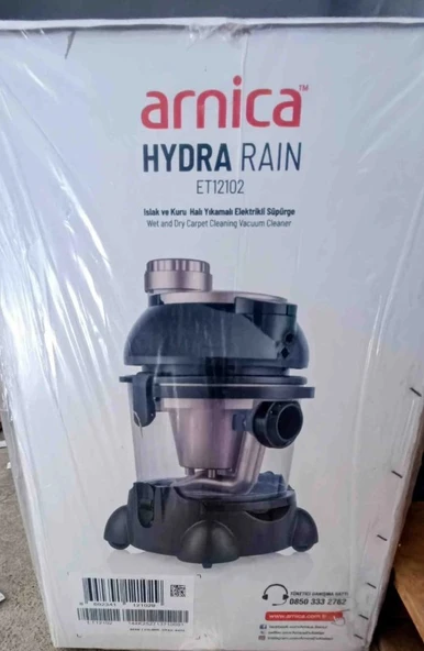 Arnica Hydra Rain ET12102 Koltuk ve Halı Yıkama Makinesi ürün görseli 1