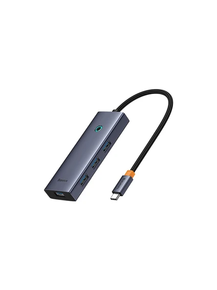 Baseus Ultra Joy 5in1 Multifonksiyonal Type-C Hub Dock Station ürün görseli 1