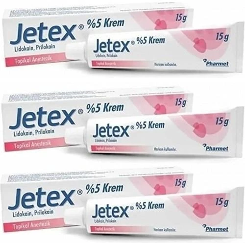 Jetex %5 15 Gr Krem 3'Lü PAKET (SKT:10/2028) ürün görseli 1