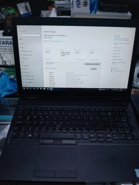 DELL İ7 8650U 8 GB 256 GB ürün görseli 1