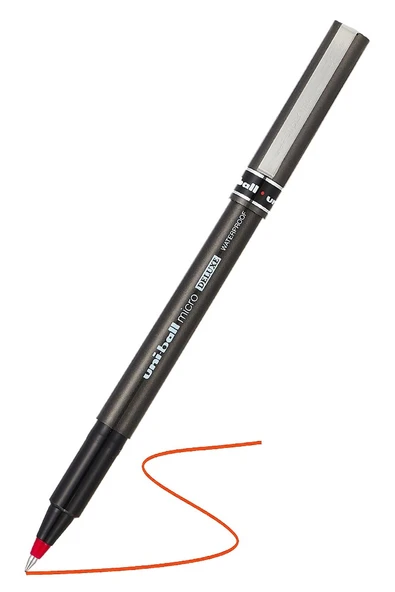 Pilot Kalem UB-155 Micro Deluxe 1 Adet Uniball Pilot Kalem 0.5 mm Roller Uçlu Pilot Kalem İnce Uçlu Likit Mürekkepli ürün görseli 1