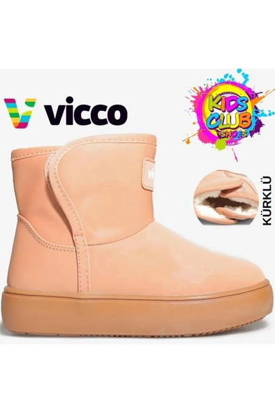 Vicco Pak 943.F25K.503 Anatomik Taban Kız Çocuk Bot Camel 31-37 ürün görseli 1
