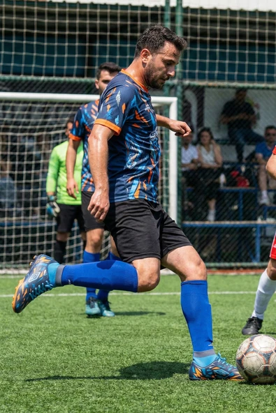 Dugana Çoraplı Halı Saha Ayakkabı 40-44 Füme-Turkuaz ürün görseli 1