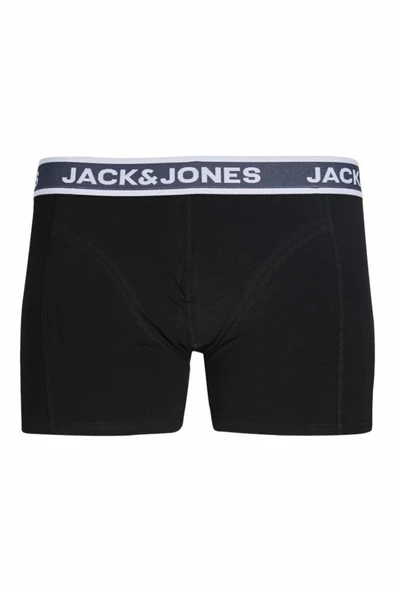 Jack Jones Troy Solıd 12 Li Paket Erkek Boxer 12295194 - Resim 5