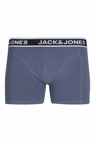 Jack Jones Troy Solıd 12 Li Paket Erkek Boxer 12295194 - Resim 7