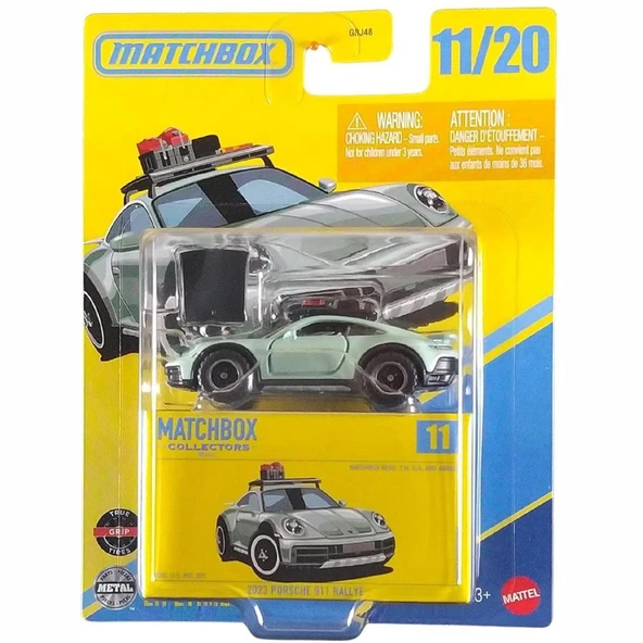 Matchbox Koleksiyon Araçlar 2023 PORSCHE 911 RALLYE GBJ48 - JCL28 ürün görseli 1