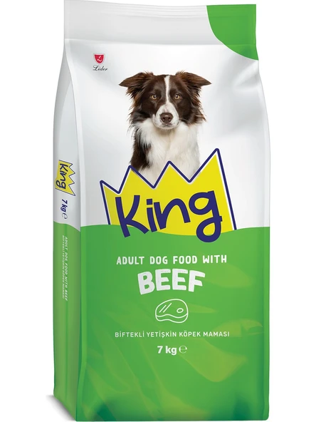 King Biftekli Yetişkin Köpek Maması 7 kg ürün görseli 1