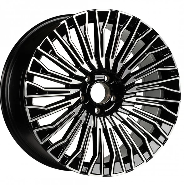 5*112*18*8.0*9.0 ET38-48 CH66.6 ÖN-ARKA SONIC 1022 BLACK DIAMOND ürün görseli 1