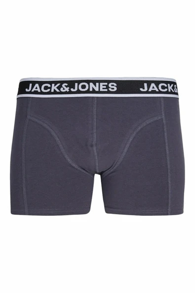 Jack Jones Troy Solıd 12 Li Paket Erkek Boxer 12295194 - Resim 6