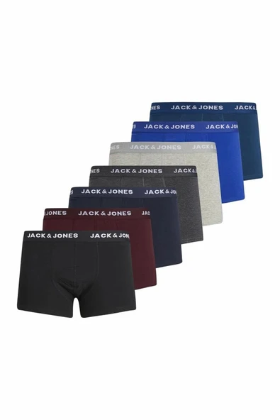 Jack Jones Spector 7 Li Paket Erkek Boxer 12193450 ürün görseli 1
