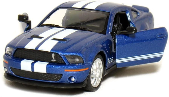 Kinsmart 2007 Ford Shelby GT500 Mavi 1/38 Model Araba ürün görseli 1