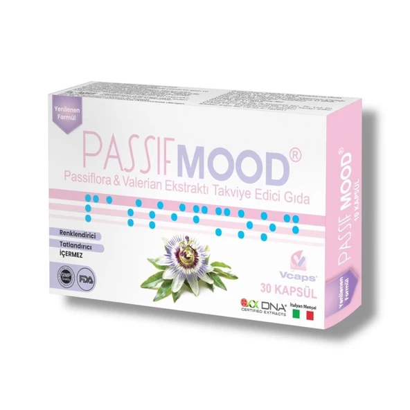Passif Mood Passiflora 30 Kapsül (SKT:05/2029) - Resim 2