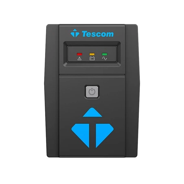 TESCOM 600VA LEO+ LEO600AP MODEM PROTECT LED EKRAN UPS - Resim 3