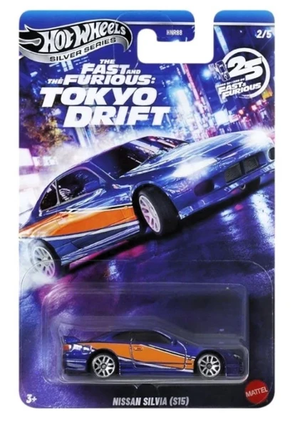 Hot Wheels Fast & Furious Tokyo Drift NISSAN SILVIA (S15) JKX06 - HNR88 ürün görseli 1