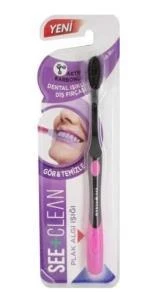 Dentiste See+Clean Diş Fırçası Dental Işıklı | Pembe ürün görseli 1
