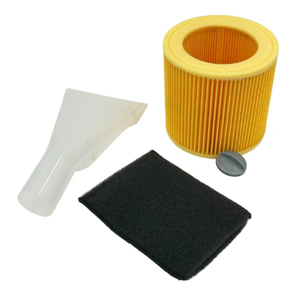 Karcher İle Uyumlu A 2534 PT Süpürge Silindirik Filtre ve Emici Seti ürün görseli 1