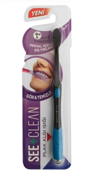 Dentiste See+Clean Diş Fırçası Dental Işıklı | Mavi ürün görseli 1