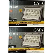 Cata CT-4658 50W 6500K (Beyaz Işık) Led Projektör (2 Adet) ürün görseli 1
