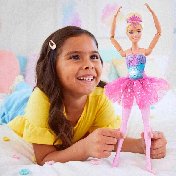 HLC25  Işıltılı Balerin Bebek - Resim 2