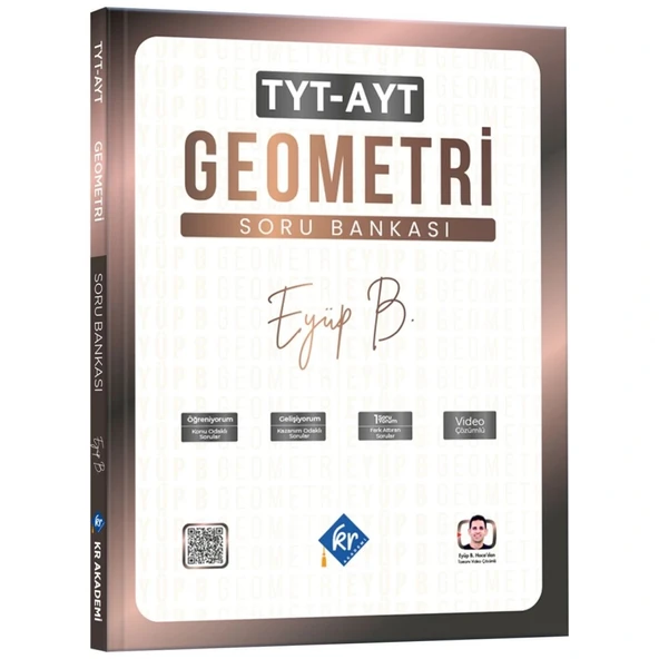 Eyüp B. TYT AYT Geometri Soru Bankası KR Akademi Yayınları ürün görseli 1