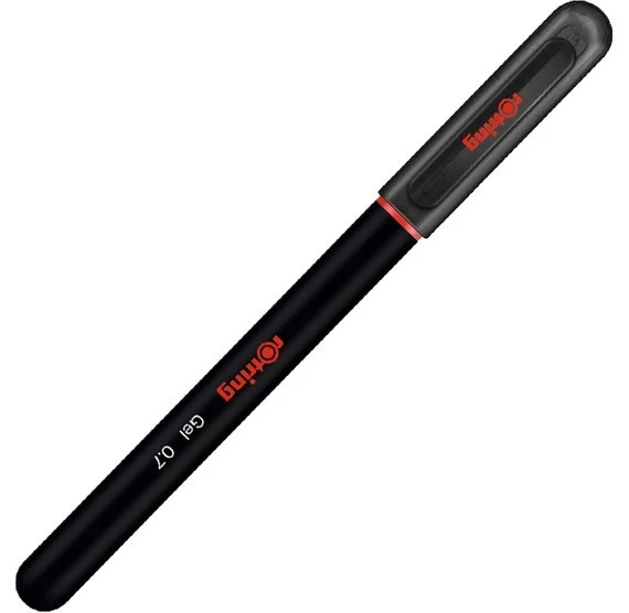 Rotring Jel Kalem 0.7 mm Siyah 12'li ürün görseli 1