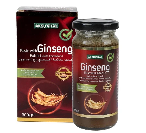 Aksu Vital Gınseng Macun 300 Gr ürün görseli 1