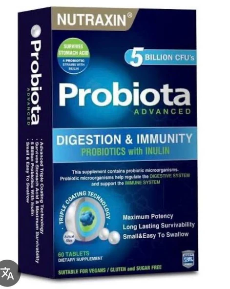 Nutraxın Probiota 60 Tablet ürün görseli 1
