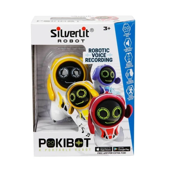 SIL/88042  Silverlit Yapay Zekalı Pokibot Robot ürün görseli 1