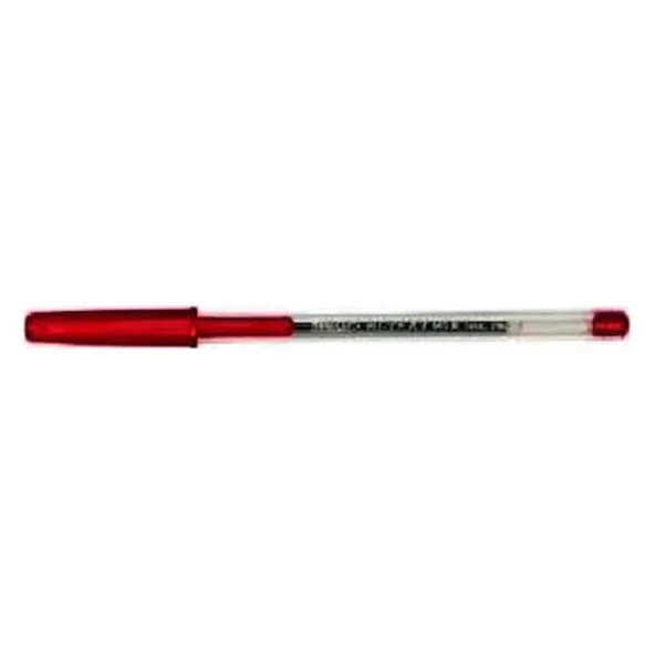 Claro Hi-Tec Tükenmez Kalem 1.0 mm Kırmızı 5 li - 2 paket (10 adet) ürün görseli 1