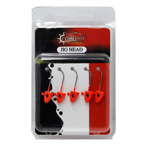 Captain 6421 Master Trigon 1.7gr 5'li Paket LRF Jig Head Renk:07 ürün görseli 1
