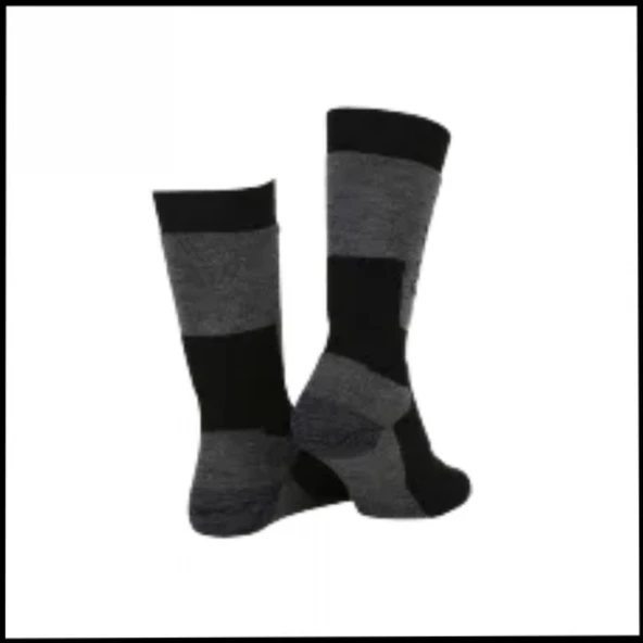 Uyguna-Yakala Siyah Outdoor Termal Çorap-TS1-S ürün görseli 1
