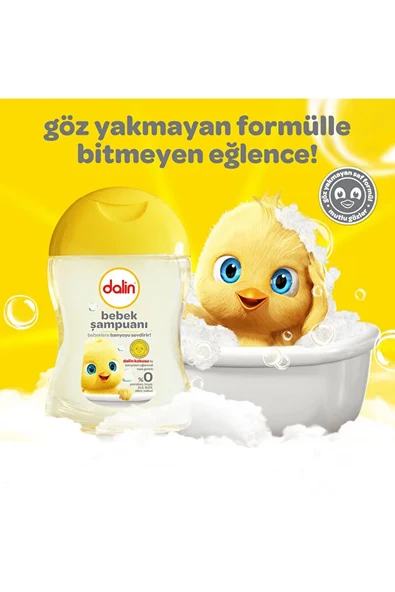 Dalin klasik bebek şampuanı 100ml ürün görseli 1