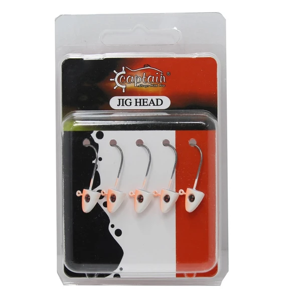 Captain 6421 Master Trigon 1.7gr 5'li Paket LRF Jig Head Renk:09 ürün görseli 1