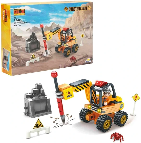 BLX Mining Set 1 Figürlü 144 Parça ürün görseli 1