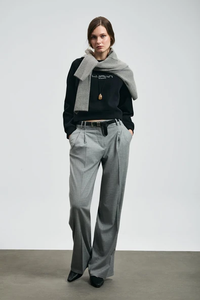 Lufian 122030022 Beggy Kadın Örme Kadın Sweatshirt - Resim 4