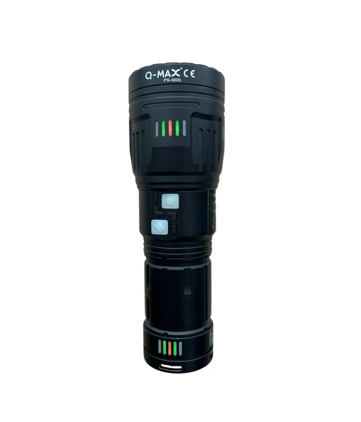 Yek Outdoor Q-Mmax 70W | 7000 Lümen | Zoomlu Profesyonel Avcı El Feneri - Şarjlı ürün görseli 1