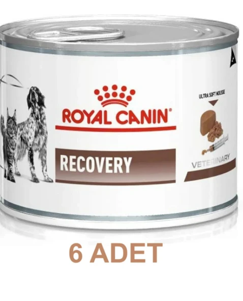 Royal Canin Recovery Pate Yoğun Bakım Konserve Kedi ve Köpek Maması 195 Gr x 6 ADET ürün görseli 1