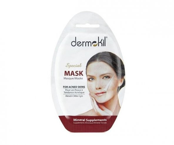 Dermokil Special Akneli Ciltler İçin Tek Kullanımlık Maske ürün görseli 1