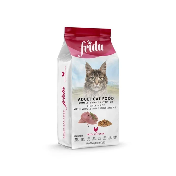 Frida Tavuk Etli Yetişkin Kedi Maması 15 Kg ürün görseli 1