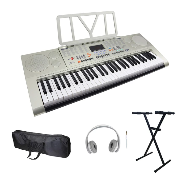 Jwin MK-6150 61 Tuşlu 5 Oktav Org Seti (Sehpa-Kulaklık-Kılıf) ürün görseli 1