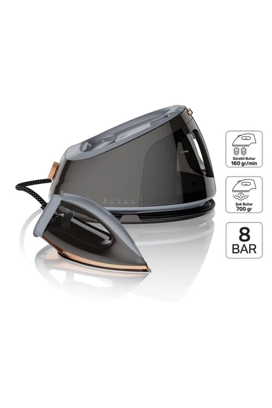 SteamArt Plus Buhar Kazanlı Ütü 3000W  Gri - AR6048 ürün görseli 1