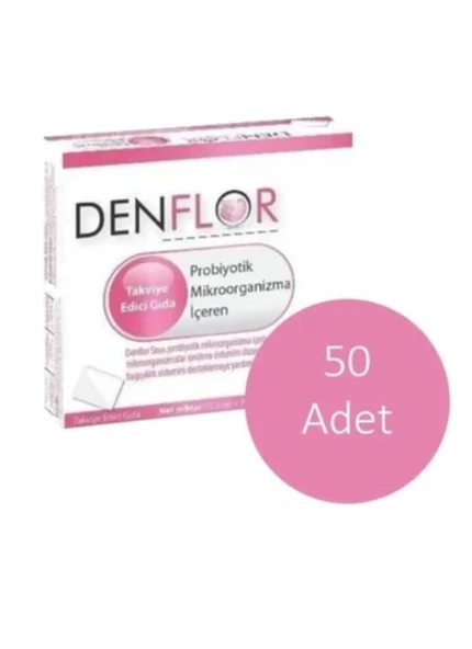 Denflor Probiyotik 10 Saşe 50'Li PAKET (SKT:10/2028) ürün görseli 1