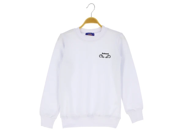 Erkek Çocuk Sweatshirt Okulluk Kışlık 2 iplik Şardonlu ürün görseli 1